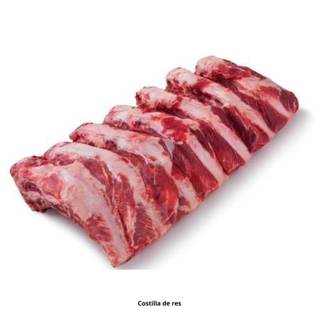 COSTILLA DE RES 1/2 KG